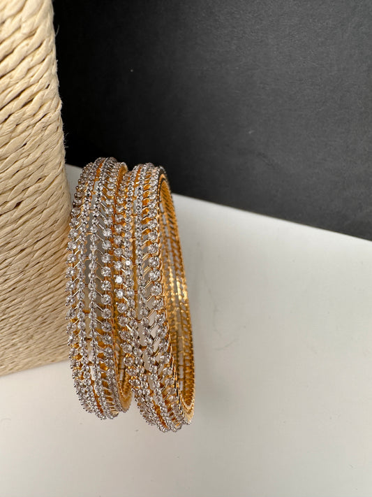 AD Clear Stone Bangle