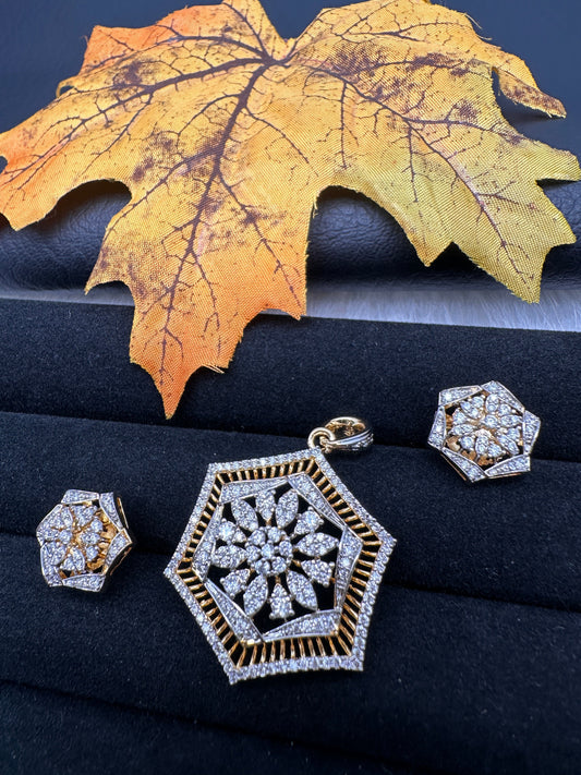 AD Locket Pendent Set