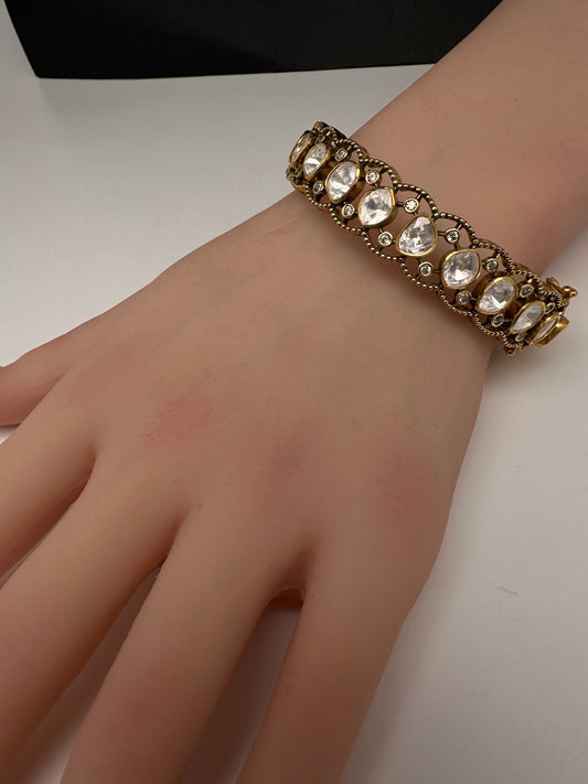 92.5 Silver Moissanite Bracelet
