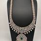 AD Emerald Green Stone Long Necklace