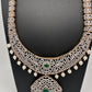 AD Emerald Green Stone Long Necklace