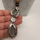 AD Multi Color Oval Stone Sabyasachi Inspired Short Necklace