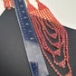 Ruby Multi Layer Long Necklace