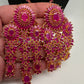 Ruby Multi Layer Long Necklace