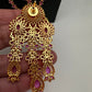 Ruby Multi Layer Long Necklace