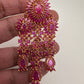 Ruby Multi Layer Long Necklace