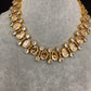 Moissanite Clear Stone Short Necklace