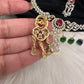 AD Changeable Stones Short Necklace