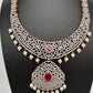 AD Ruby Neckline Short Necklace