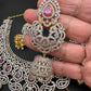 AD Ruby Neckline Short Necklace