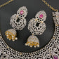 AD Ruby Neckline Short Necklace