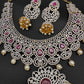AD Ruby Neckline Short Necklace