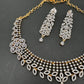 Elegant American Diamond Neckline Necklace