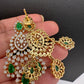 AD Color Short Necklace - Green