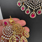 AD Color Short Necklace - Red
