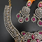 AD Color Short Necklace - Red
