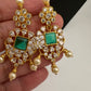 CZ Green Short Necklace