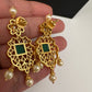CZ Green Short Necklace