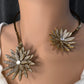 AD  Nano Setting Hasli Necklace - Clear