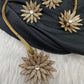 AD  Nano Setting Hasli Necklace - Clear