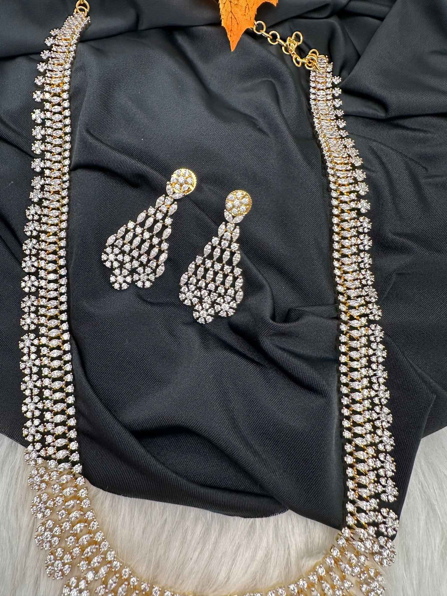 Marquise AD Long Necklace