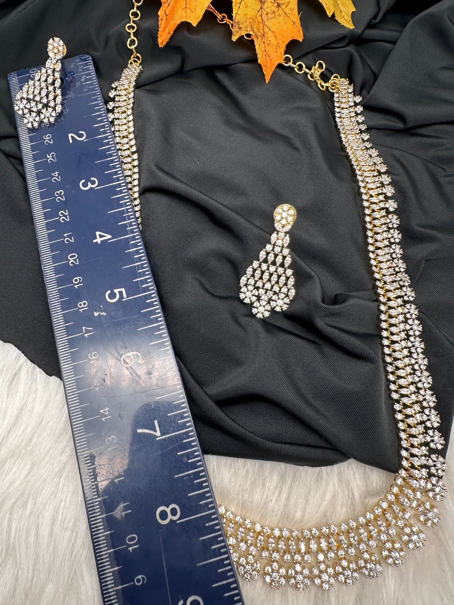 Marquise AD Long Necklace