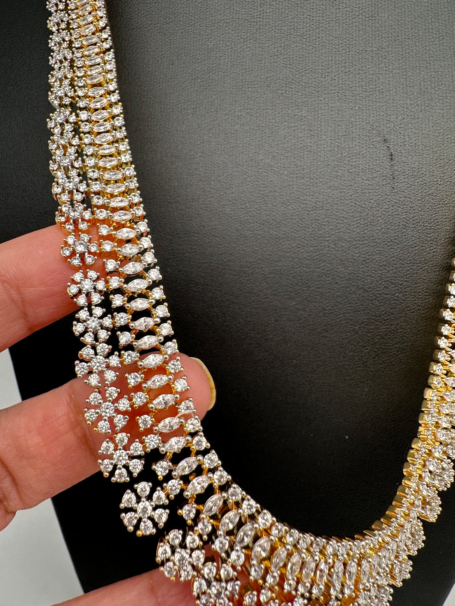 Marquise AD Long Necklace