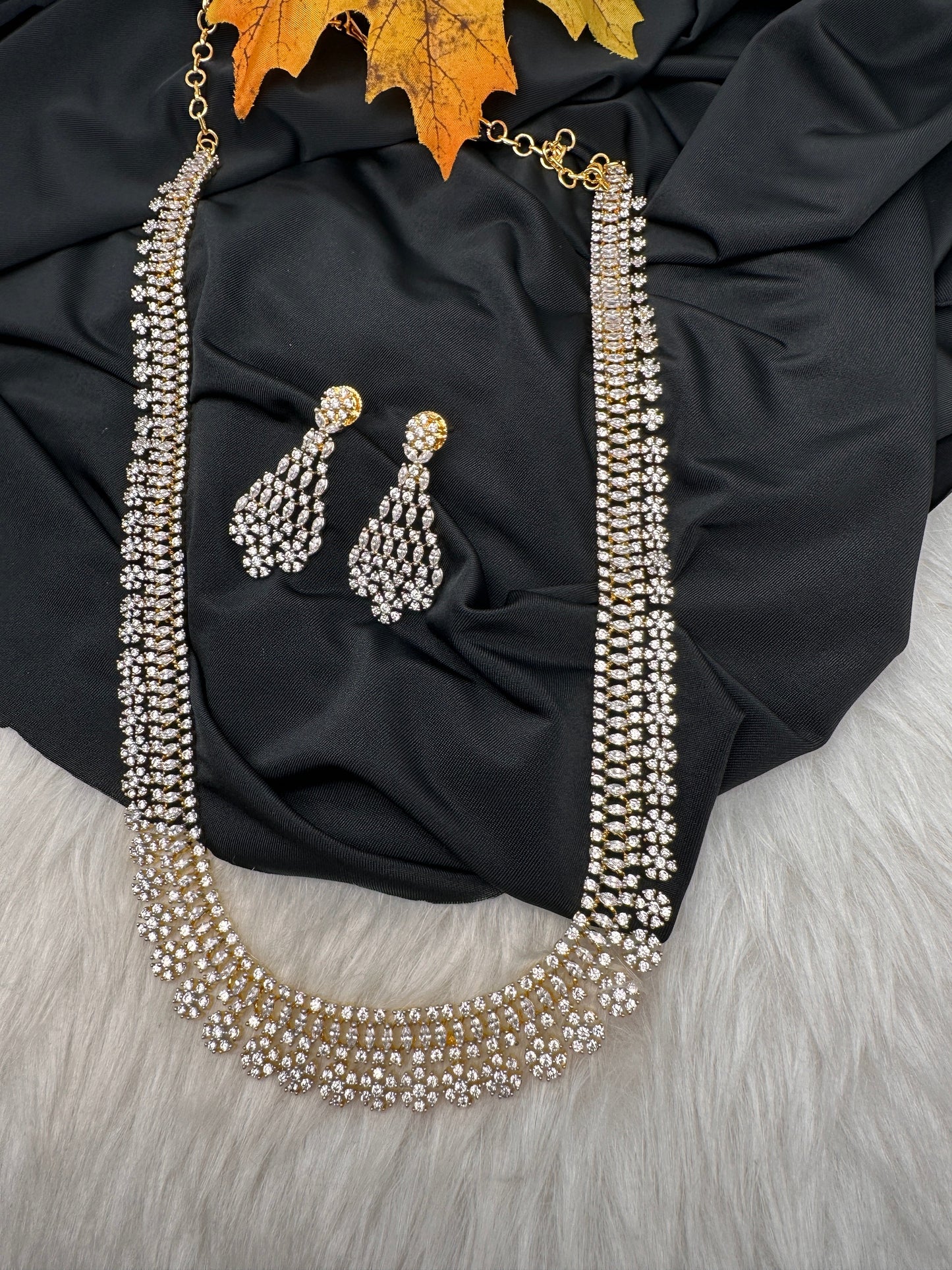 Marquise AD Long Necklace