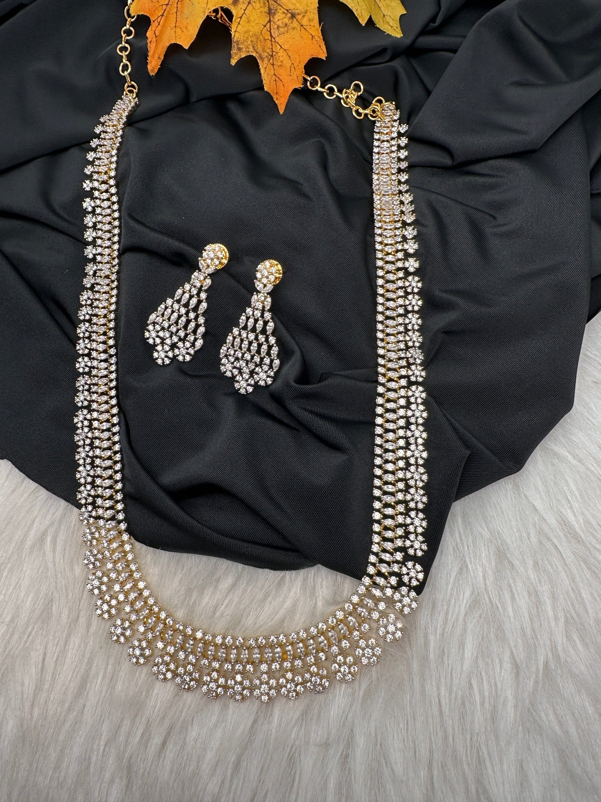 Marquise AD Long Necklace
