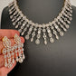Marquise Cubic Zirconia Neckline Short Necklace