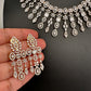 Marquise Cubic Zirconia Neckline Short Necklace