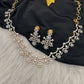 AD Dainty Neckline Short Necklace