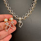 AD Dainty Neckline Short Necklace