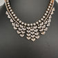 Marquise Cubic Zirconia Neckline Short Necklace