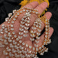 Marquise Cubic Zirconia Neckline Short Necklace