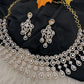 Cubic Zirconia Neckline Short Necklace