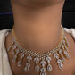 AD Short Neckline Necklace
