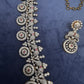 AD Bottu Mala Diamond Finish Long  Necklace - 