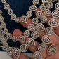 AD Multi Layer  Diamond Finish Long  Necklace - 