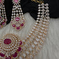 Diamond Finish Neckline Statement Short Necklace - AD000797