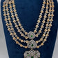 Diamond Finish Multi Layer Long Necklace - product photo 4