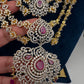 Diamond Finish Multi Layer Long Necklace - product photo 3