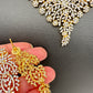 AD Clear Stones Short Necklace - 