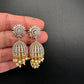AD Pearls Jhumki Earrings