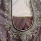 Purple Mauve Maggam work blouse