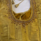 Golden Maggam work blouse