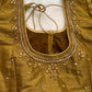 Golden Maggam work blouse