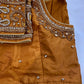 Brown Maggam work blouse