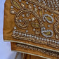 Brown Maggam work blouse