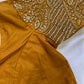 Brown Maggam work blouse